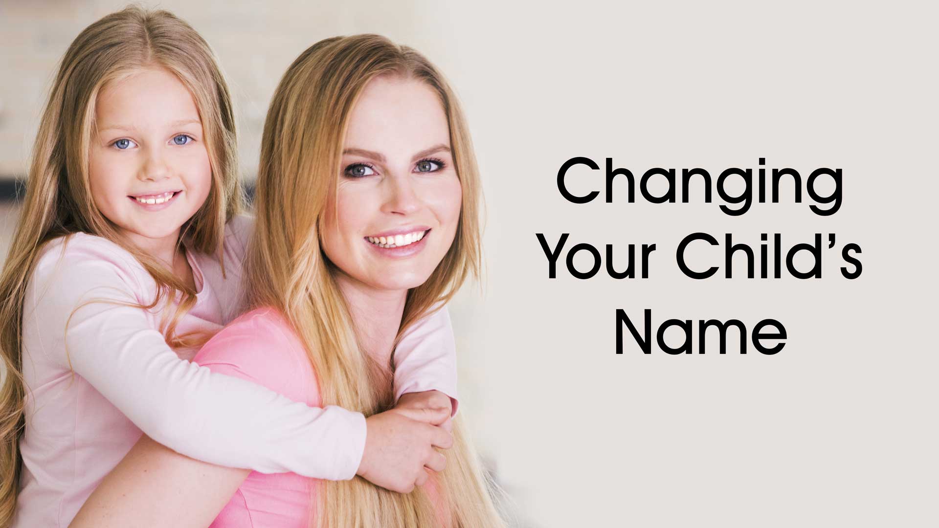 Name Change Child