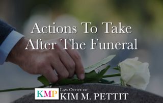 Actions to Take after the Funeral