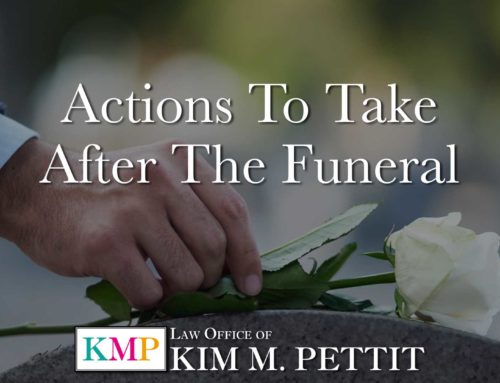 Actions to Take After the Funeral